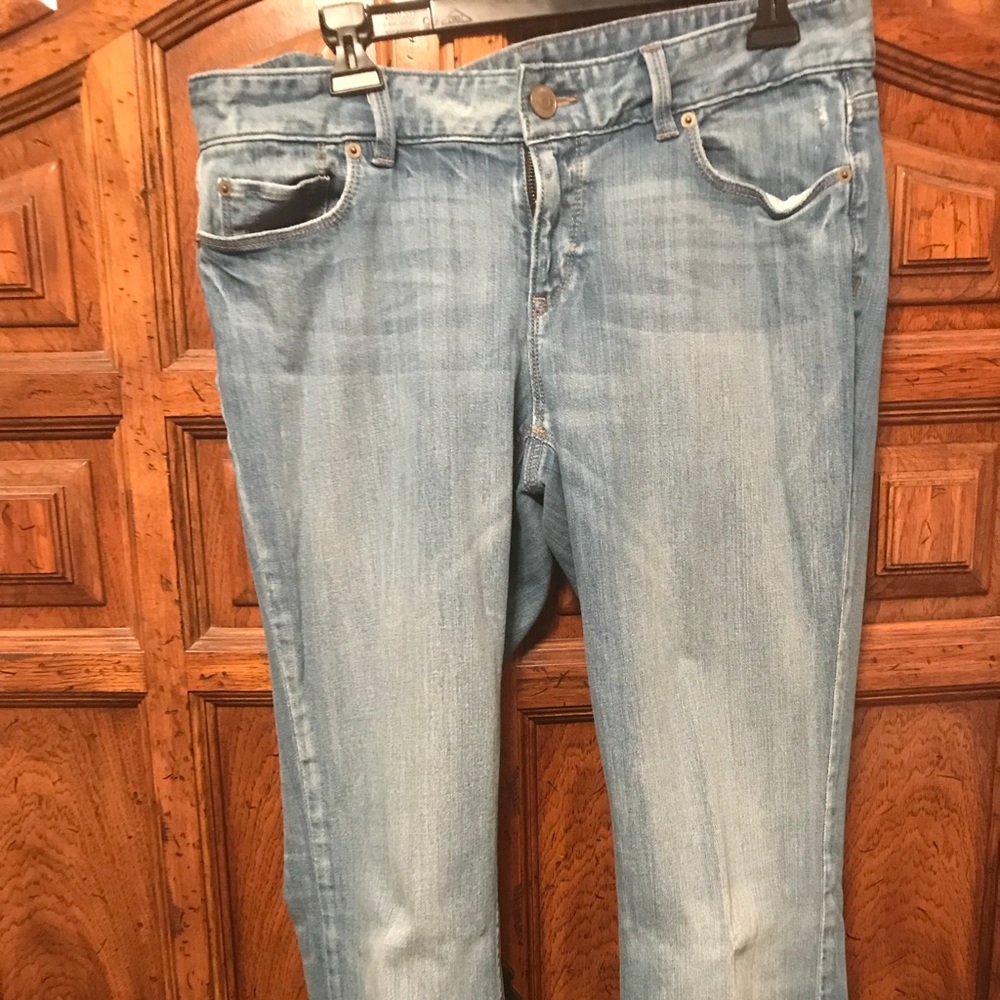 Loft curvy boot jeans